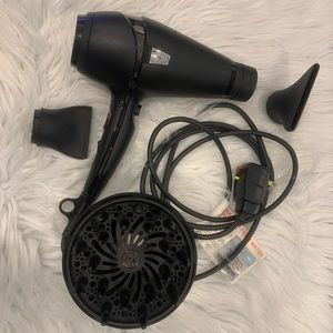 ghd professional performance hairdryer with accessories